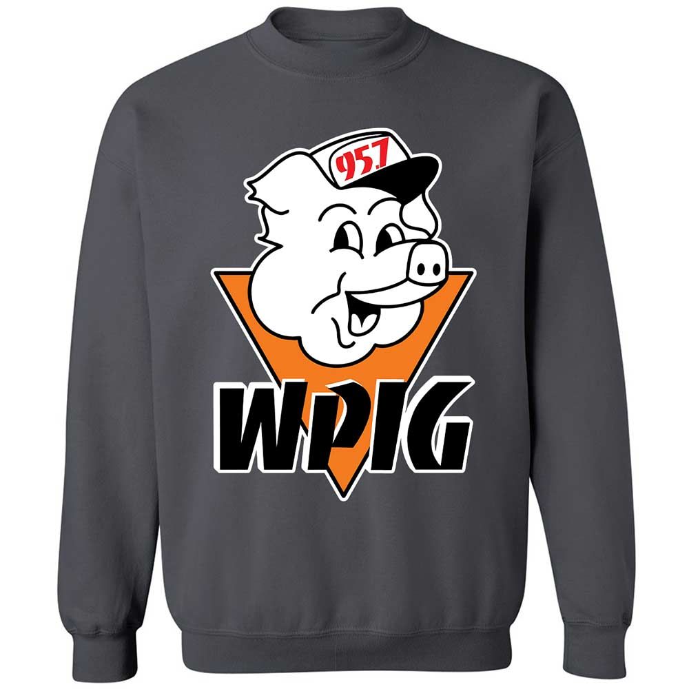 Wpig 95.7 Radio Station - Charcoal - 6