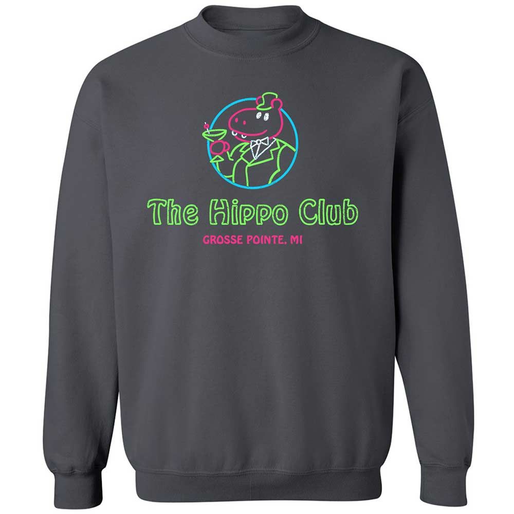 Hippo Club - Charcoal - 6