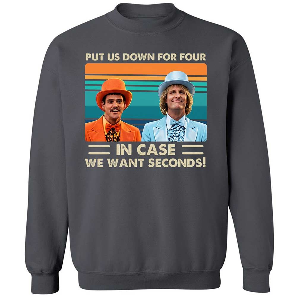 Classic Unisex Sweatshirt - UX7SL856 - Charcoal - 6