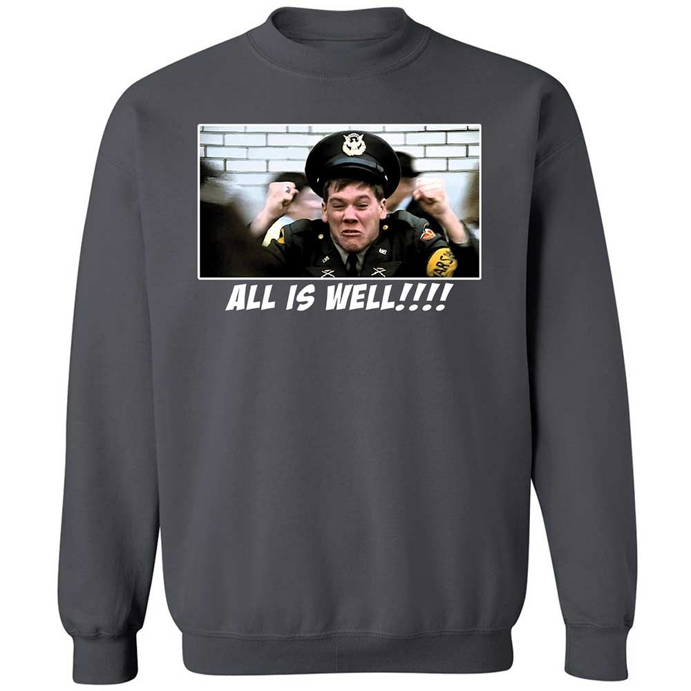 Classic Unisex Sweatshirt - VXBWUX97 - Charcoal - 6