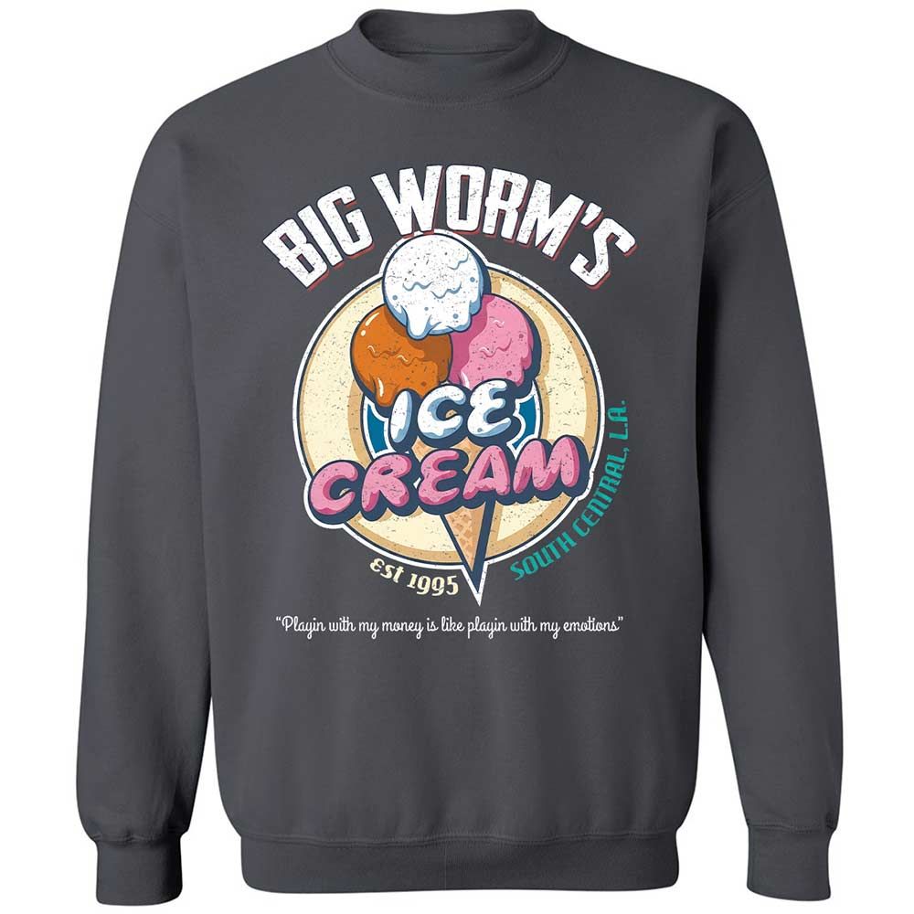 Big Worm's Ice Cream - Charcoal - 6