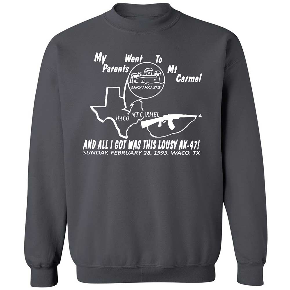 Classic Unisex Sweatshirt - 3QH8FA7H - Charcoal - 6