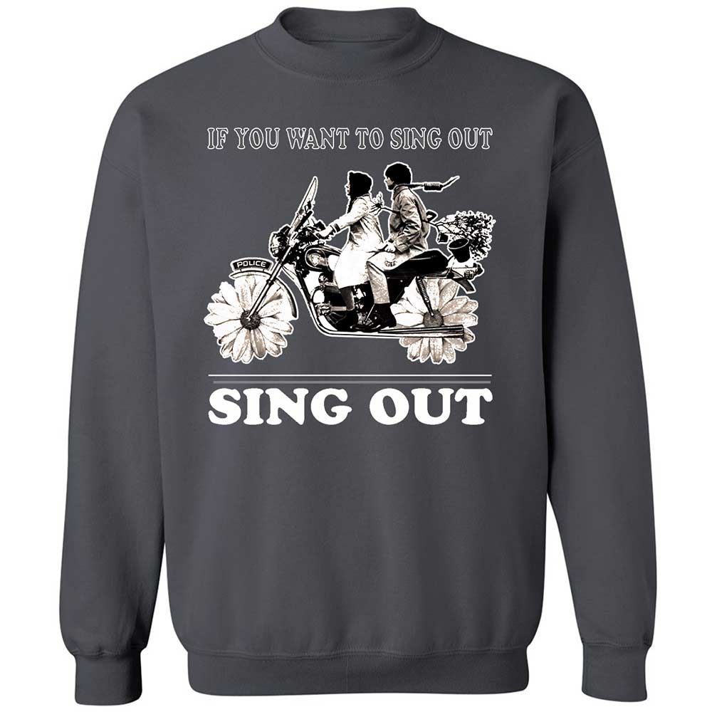 If you want to sing out, sing out - Charcoal - 6