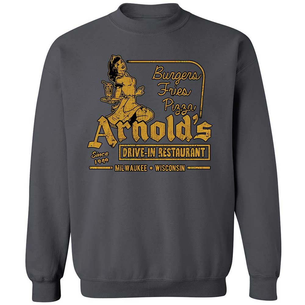 Classic Unisex Sweatshirt - VLFYXTDF - Charcoal - 6