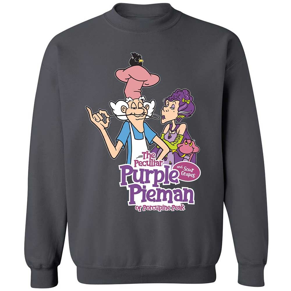 The Peculiar Purple Pie Man - Charcoal - 6