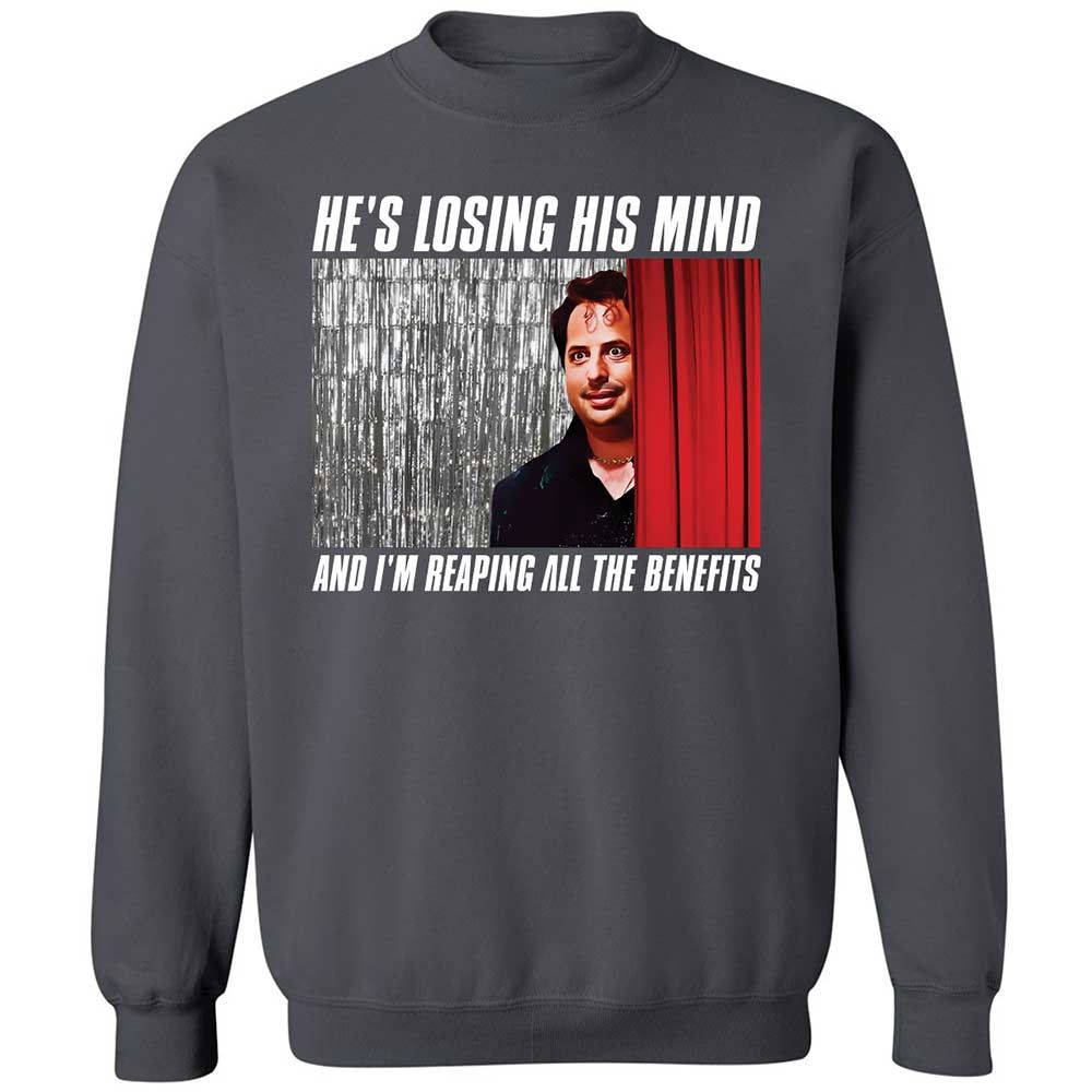 Classic Unisex Sweatshirt - FLWQJEGJ - Charcoal - 6