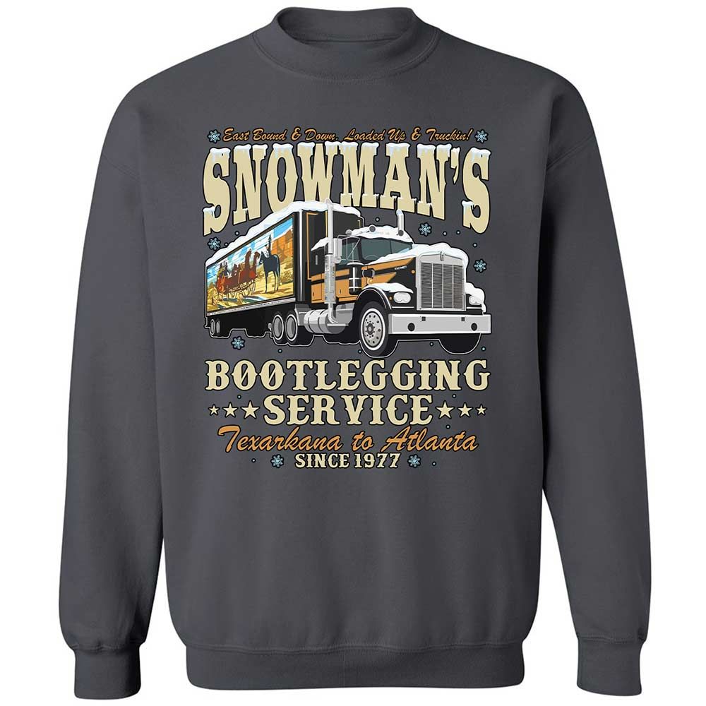 Snowman's Bootlegging Service - Charcoal - 6