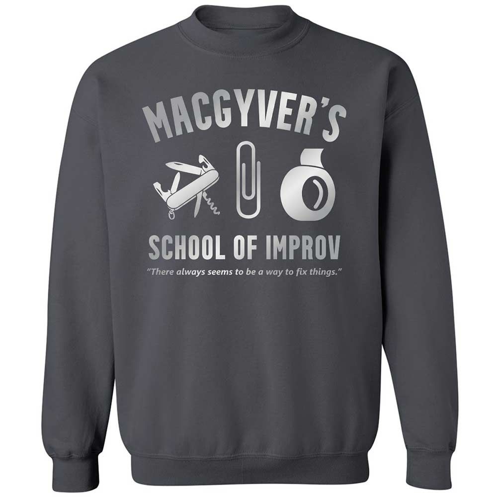 Classic Unisex Sweatshirt - 1WMKJDHV - Charcoal - 6