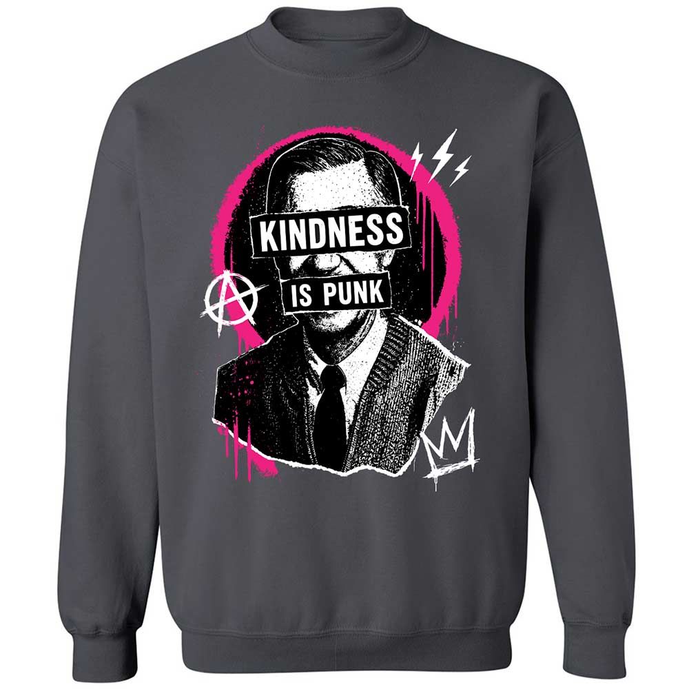 Kindness is Punk - Charcoal - 6