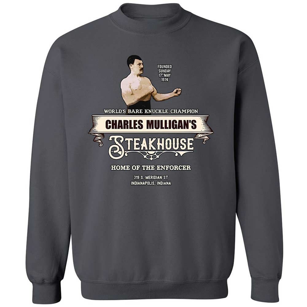 Classic Unisex Sweatshirt - 8B969C6N - Charcoal - 6