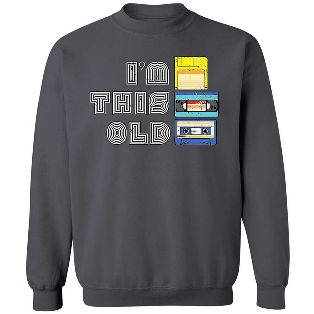 Classic Unisex Sweatshirt - Black - Charcoal - 6