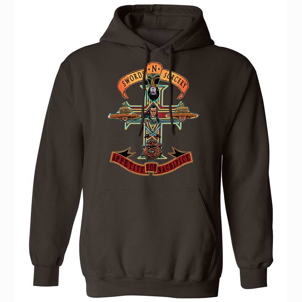 Classic Unisex Hoodie - QNQSDVCP - Dark Chocolate - 6