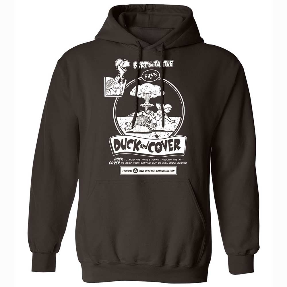 Classic Unisex Hoodie - 4798AKRT - Dark Chocolate - 6