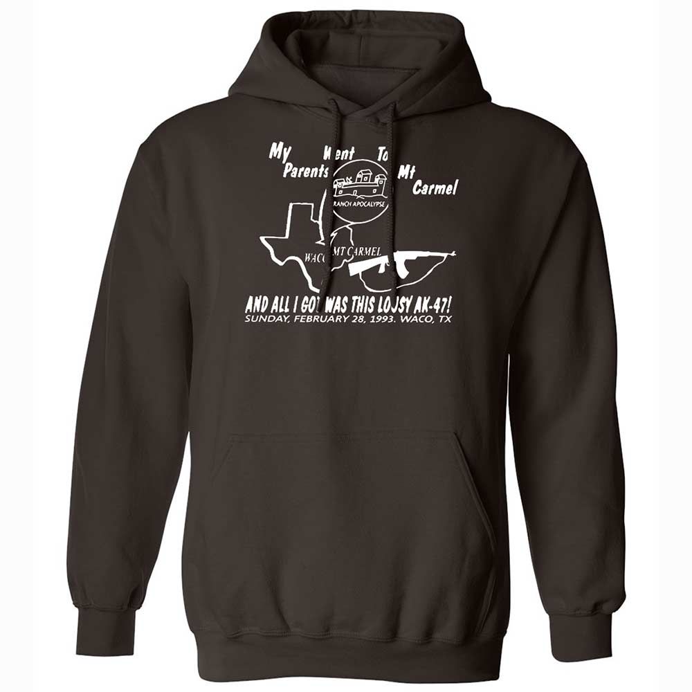 Classic Unisex Hoodie - NG11F3RT - Dark Chocolate - 6