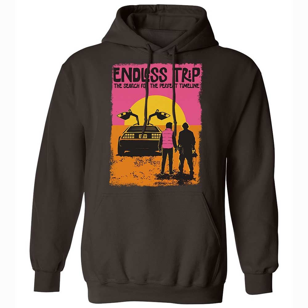 Classic Unisex Hoodie - WBF3MTE4 - Dark Chocolate - 6