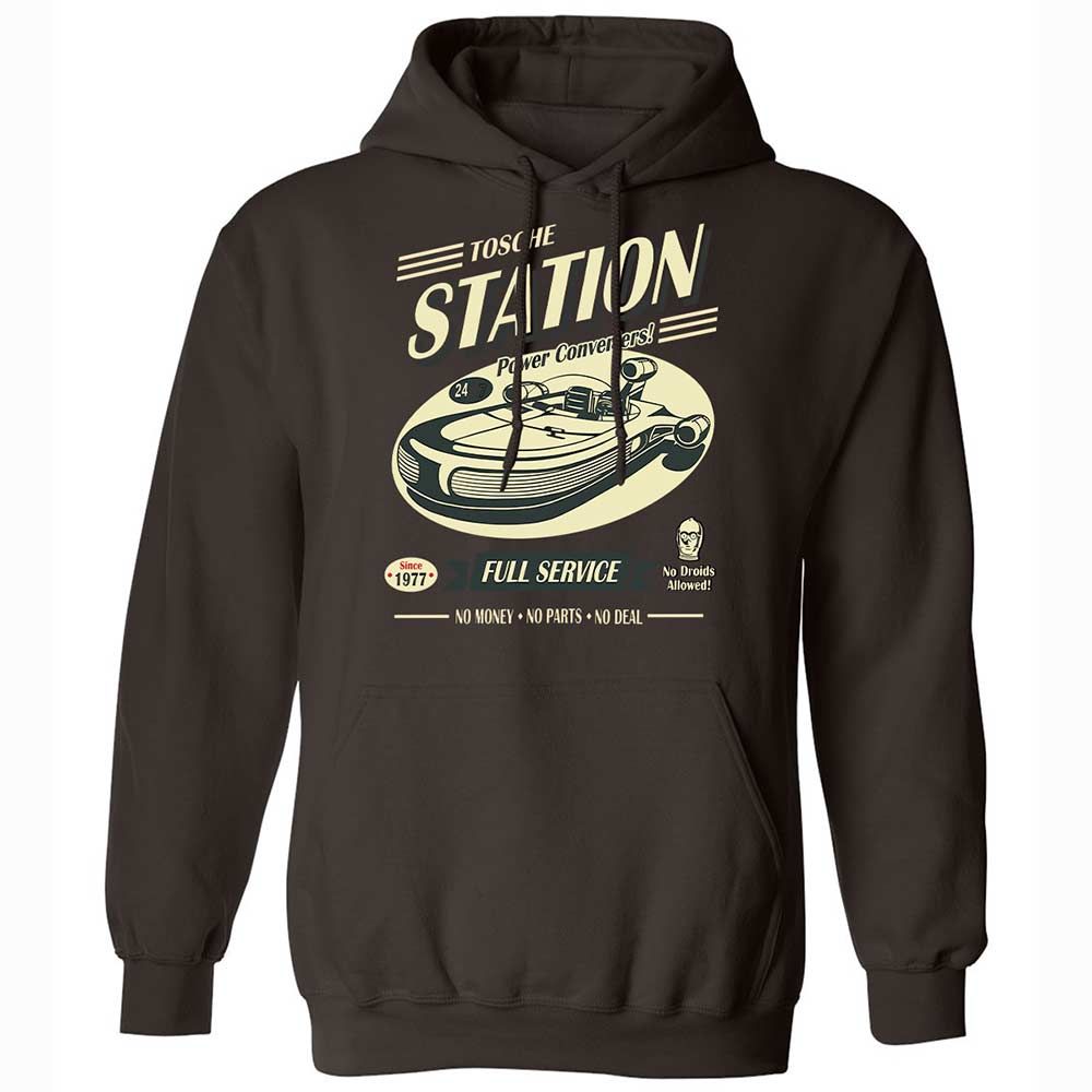 Classic Unisex Hoodie - ZXWQNL61 - Dark Chocolate - 6