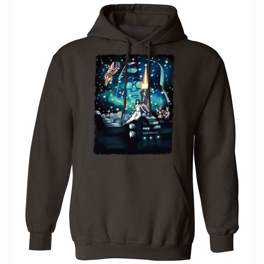 Classic Unisex Hoodie - J15MGK5Y - Dark Chocolate - 6