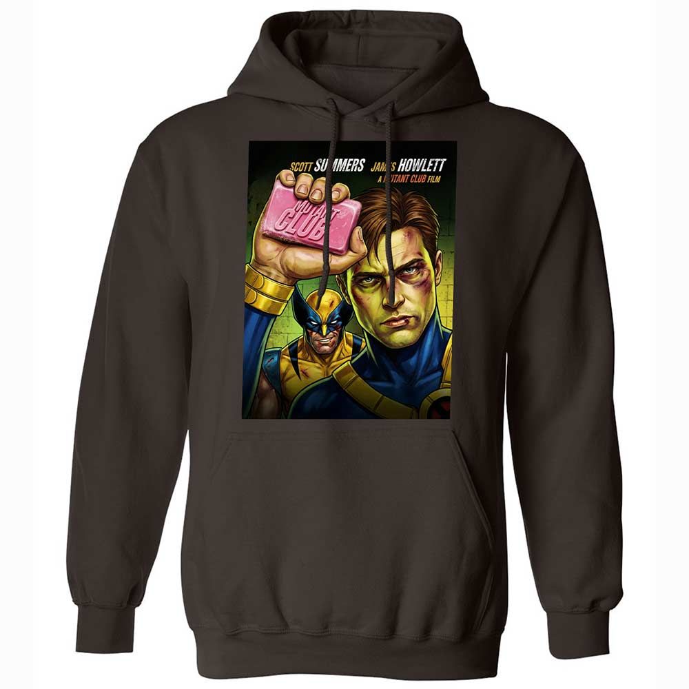 Classic Unisex Hoodie - 45RAN8Q9 - Dark Chocolate - 6