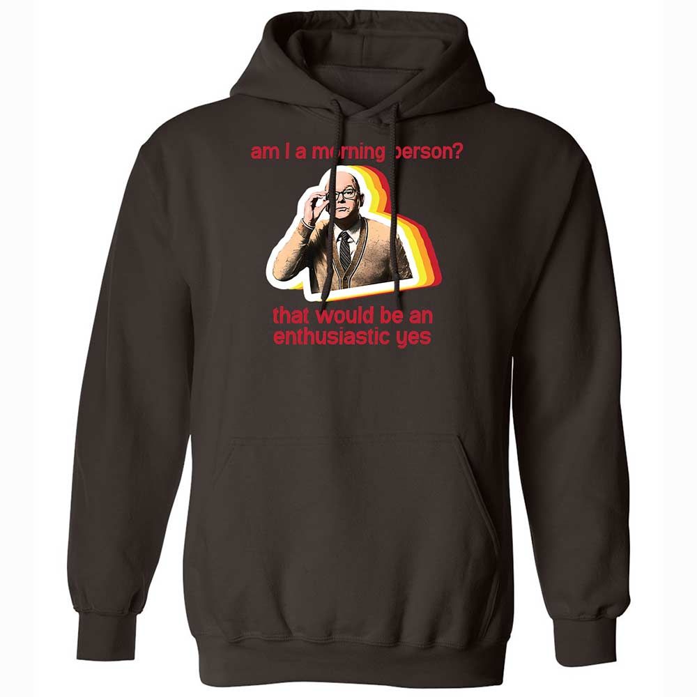 Classic Unisex Hoodie - ASFD7SLT - Dark Chocolate - 6