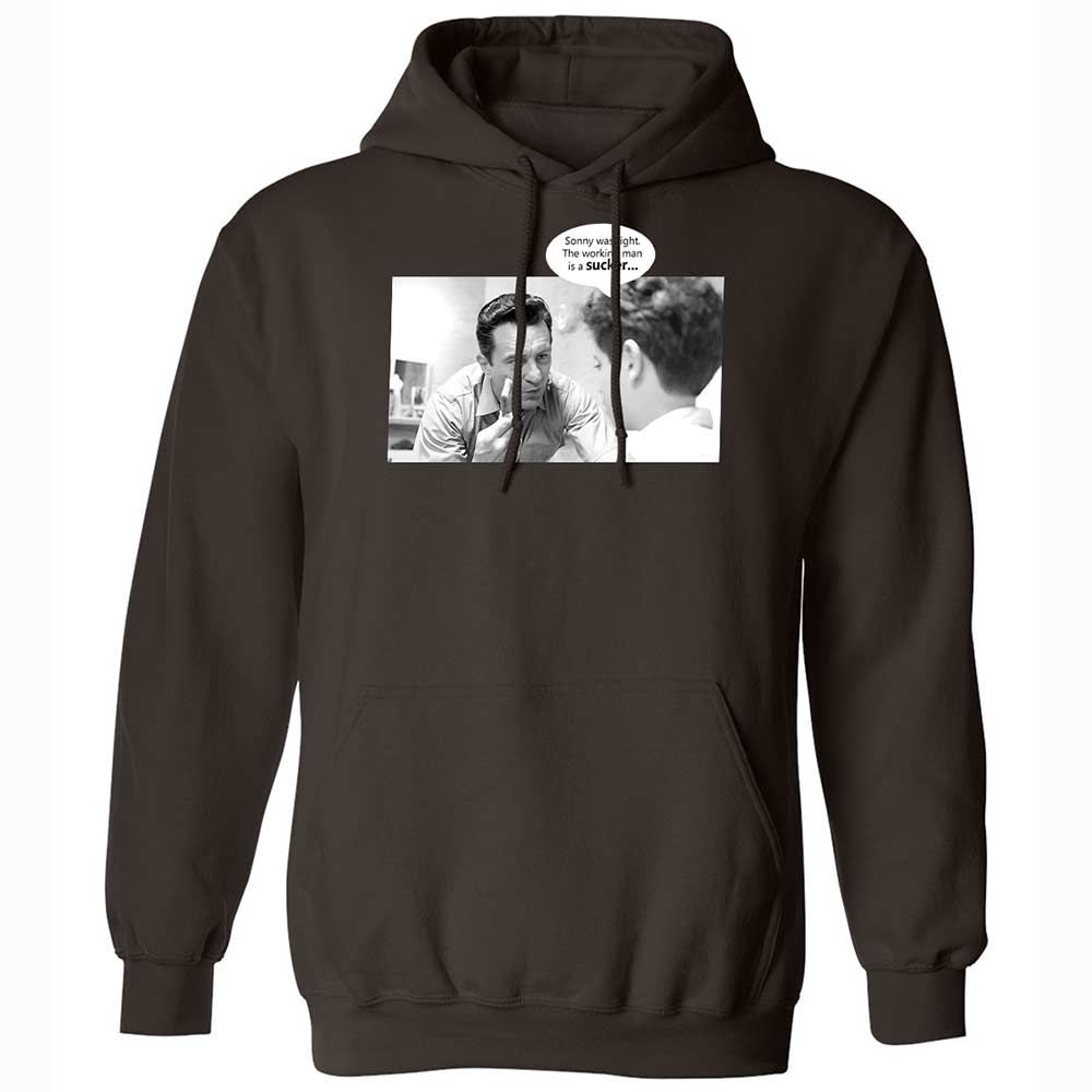 Classic Unisex Hoodie - UZ1YWCM1 - Dark Chocolate - 6