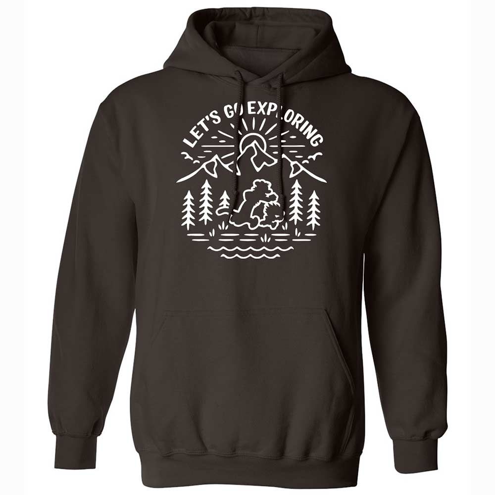 Classic Unisex Hoodie - EFQ7QKBG - Dark Chocolate - 6