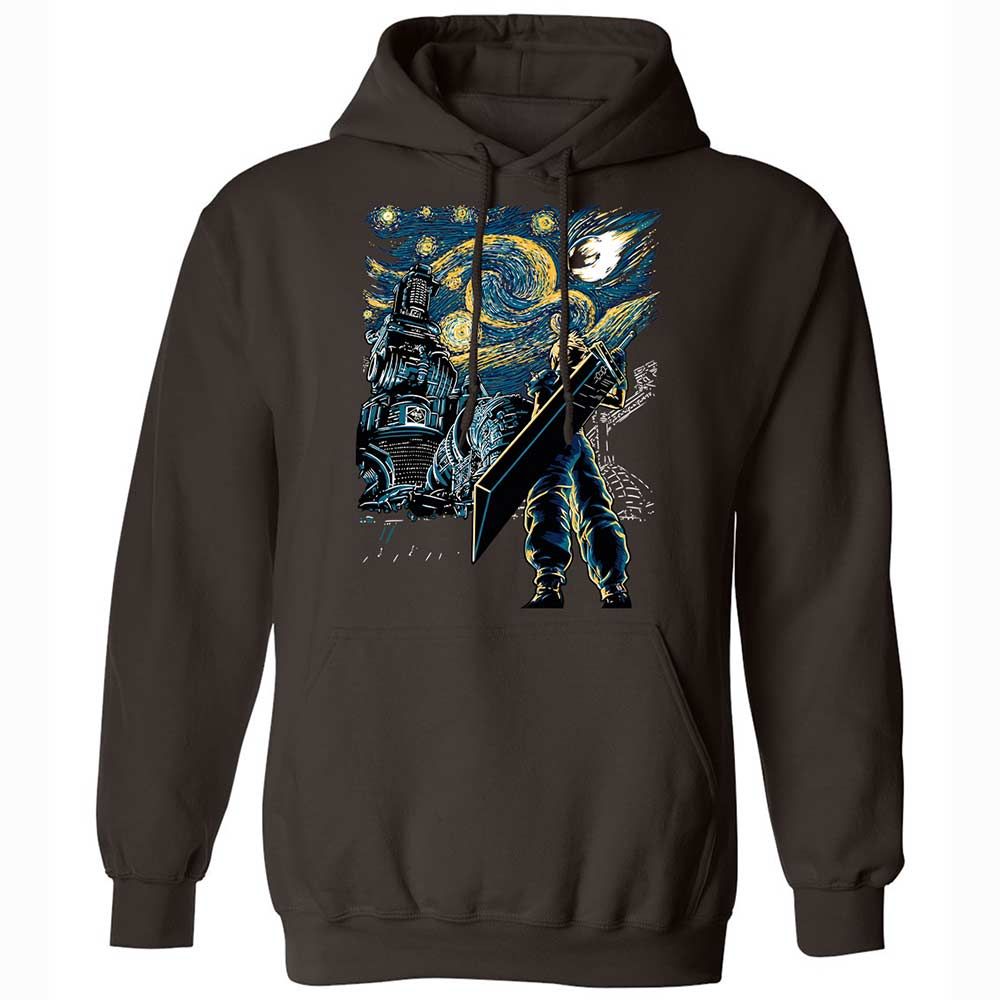 Classic Unisex Hoodie - CLR742BN - Dark Chocolate - 6