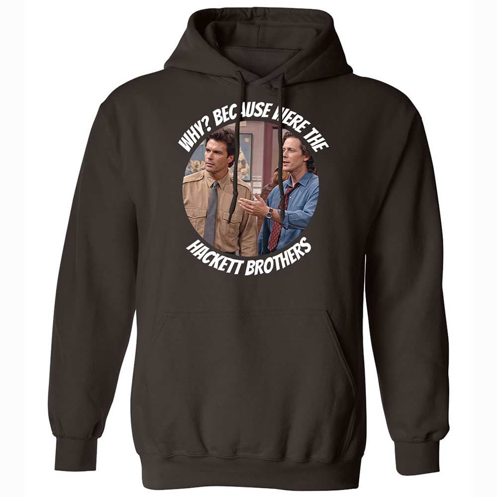 Classic Unisex Hoodie - R7X5J357 - Dark Chocolate - 6