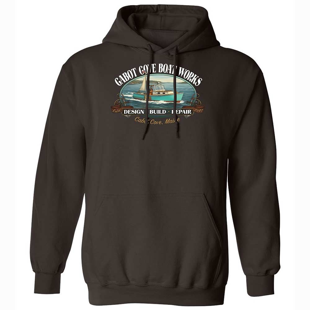 Classic Unisex Hoodie - A1ZMRVYU - Dark Chocolate - 6