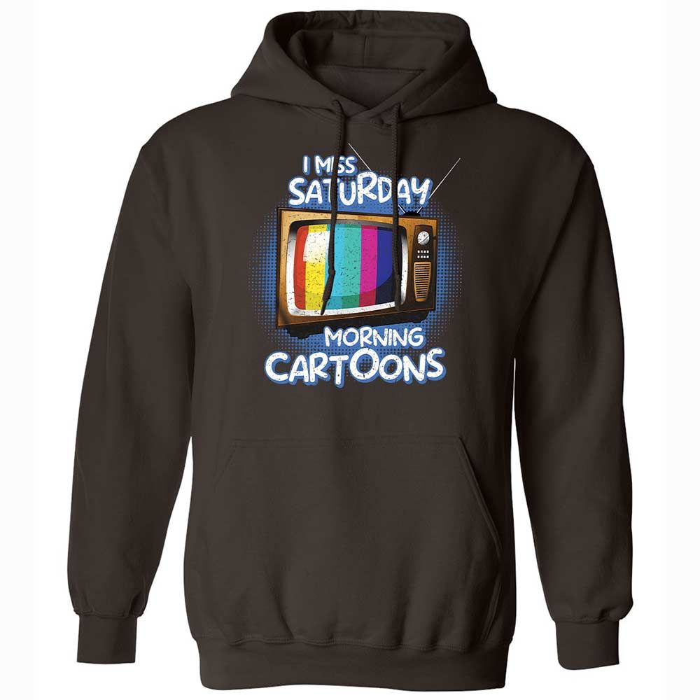 Classic Unisex Hoodie - 8BA3GV2J - Dark Chocolate - 6