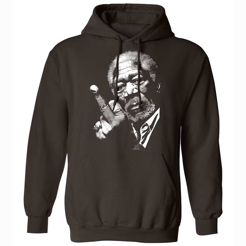 Morgan Freeman middle finger - Dark Chocolate - 6