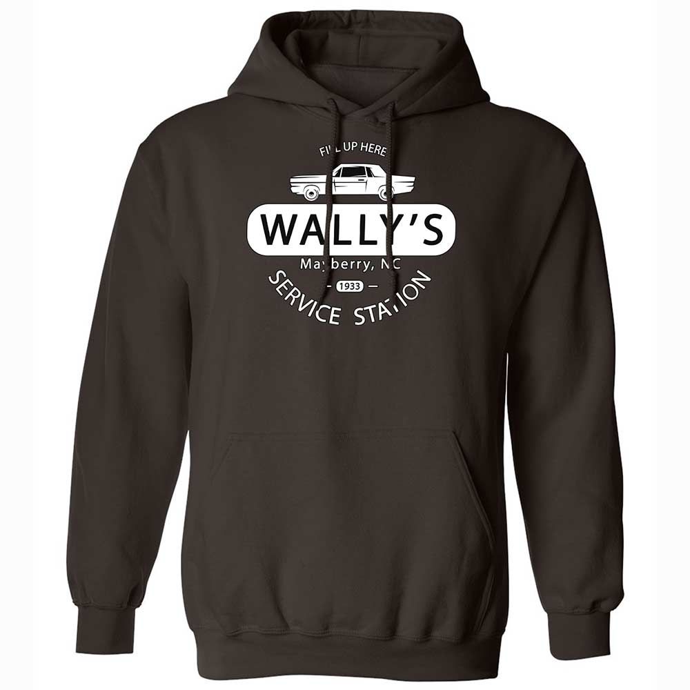 Classic Unisex Hoodie - KL4H9TKQ - Dark Chocolate - 6