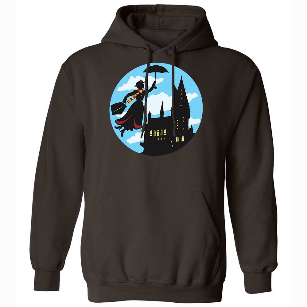 Classic Unisex Hoodie - BWJJP27Z - Dark Chocolate - 6