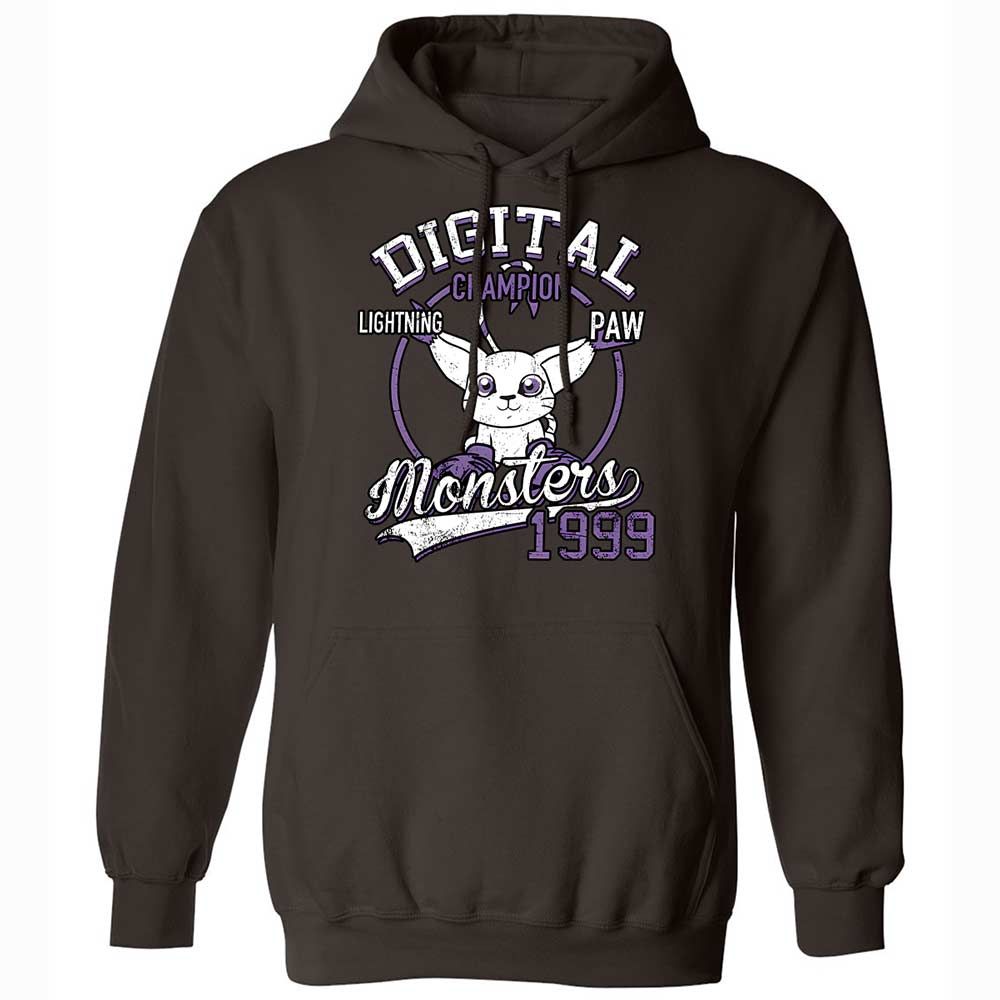 Classic Unisex Hoodie - 63PUYZAZ - Dark Chocolate - 6
