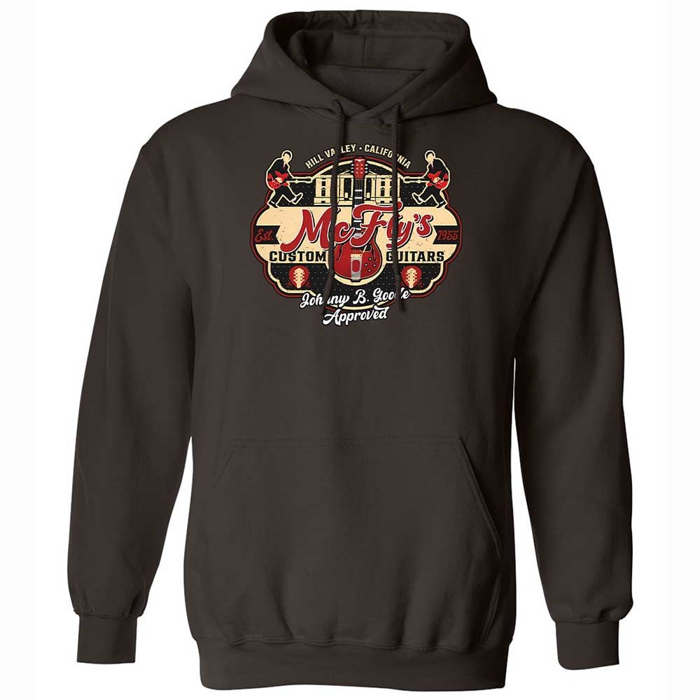 Classic Unisex Hoodie - 9WB3MH1D - Dark Chocolate - 6