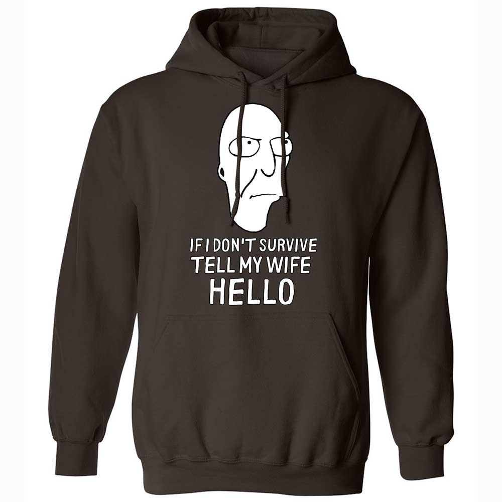 Classic Unisex Hoodie - W5TW3BPL - Dark Chocolate - 6