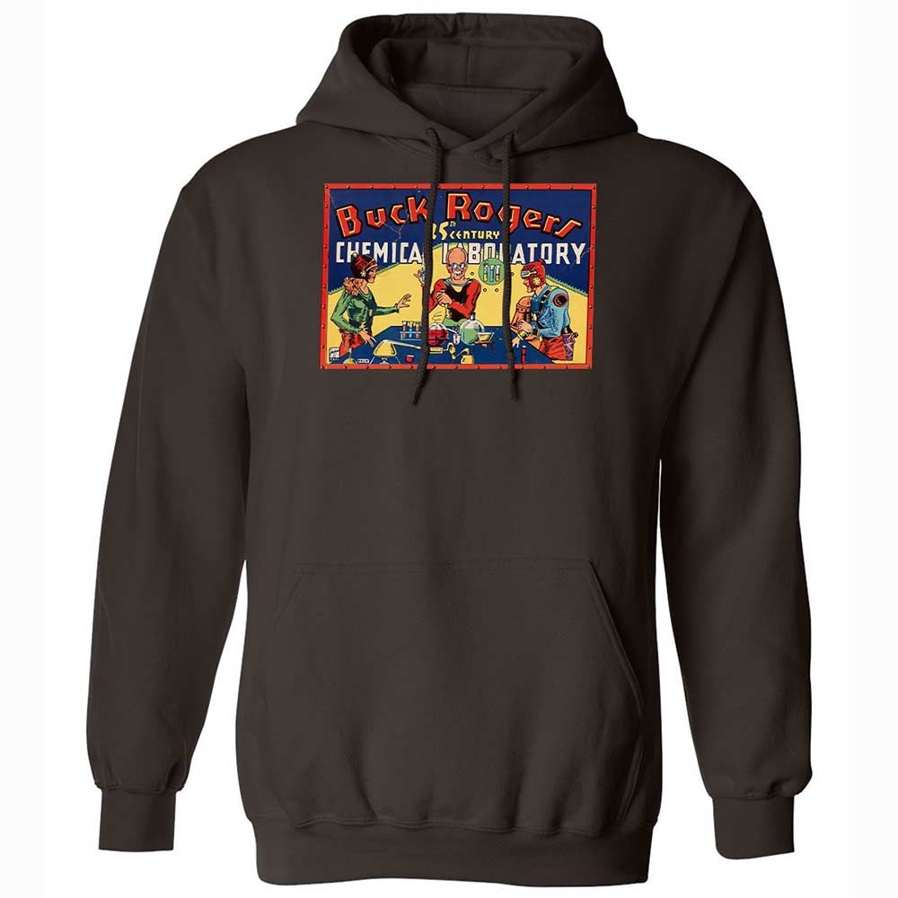 Classic Unisex Hoodie - CHG8BTYM - Dark Chocolate - 6