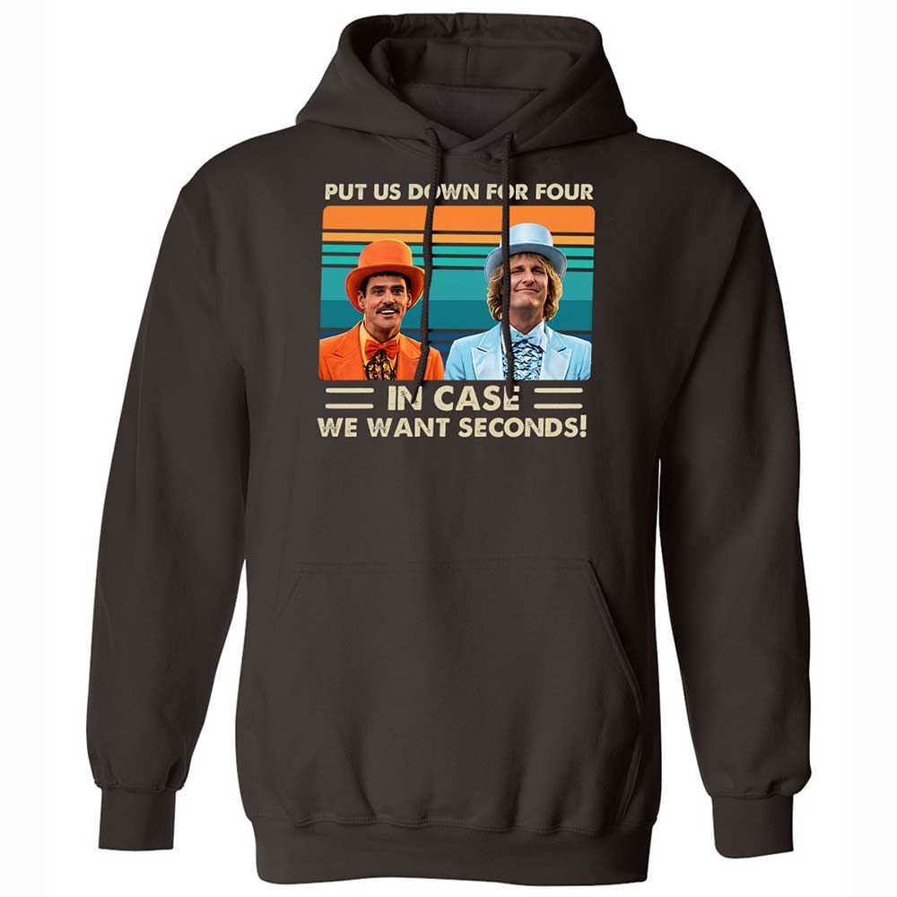 Classic Unisex Hoodie - 7E6AJ2VH - Dark Chocolate - 6
