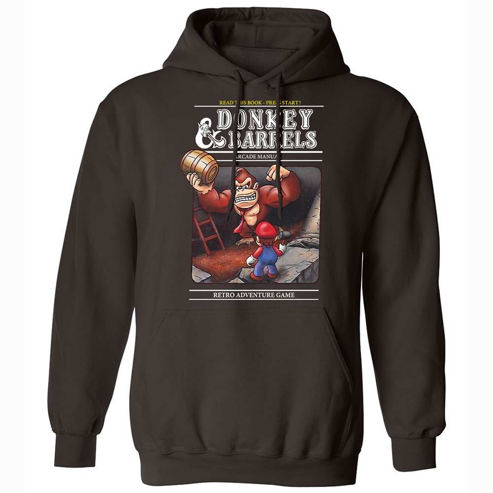 Classic Unisex Hoodie - LTCHY64T - Dark Chocolate - 6