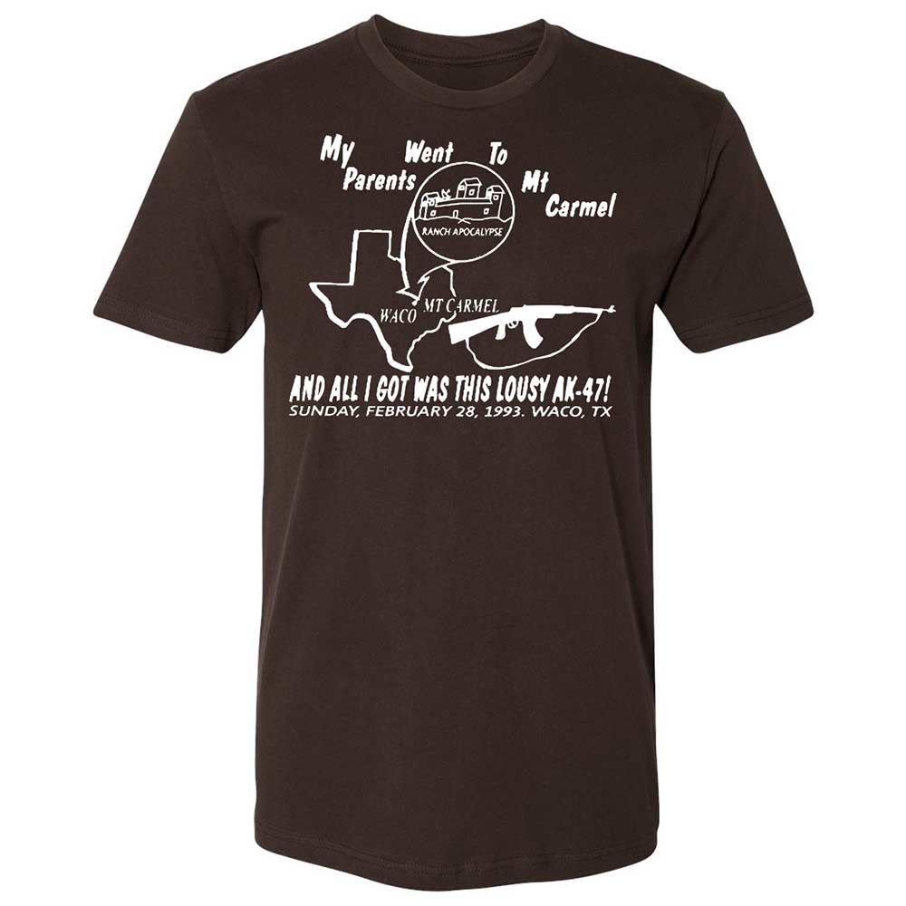 Premium Unisex T-Shirt - B9NM6X1V - Dark Chocolate - 6