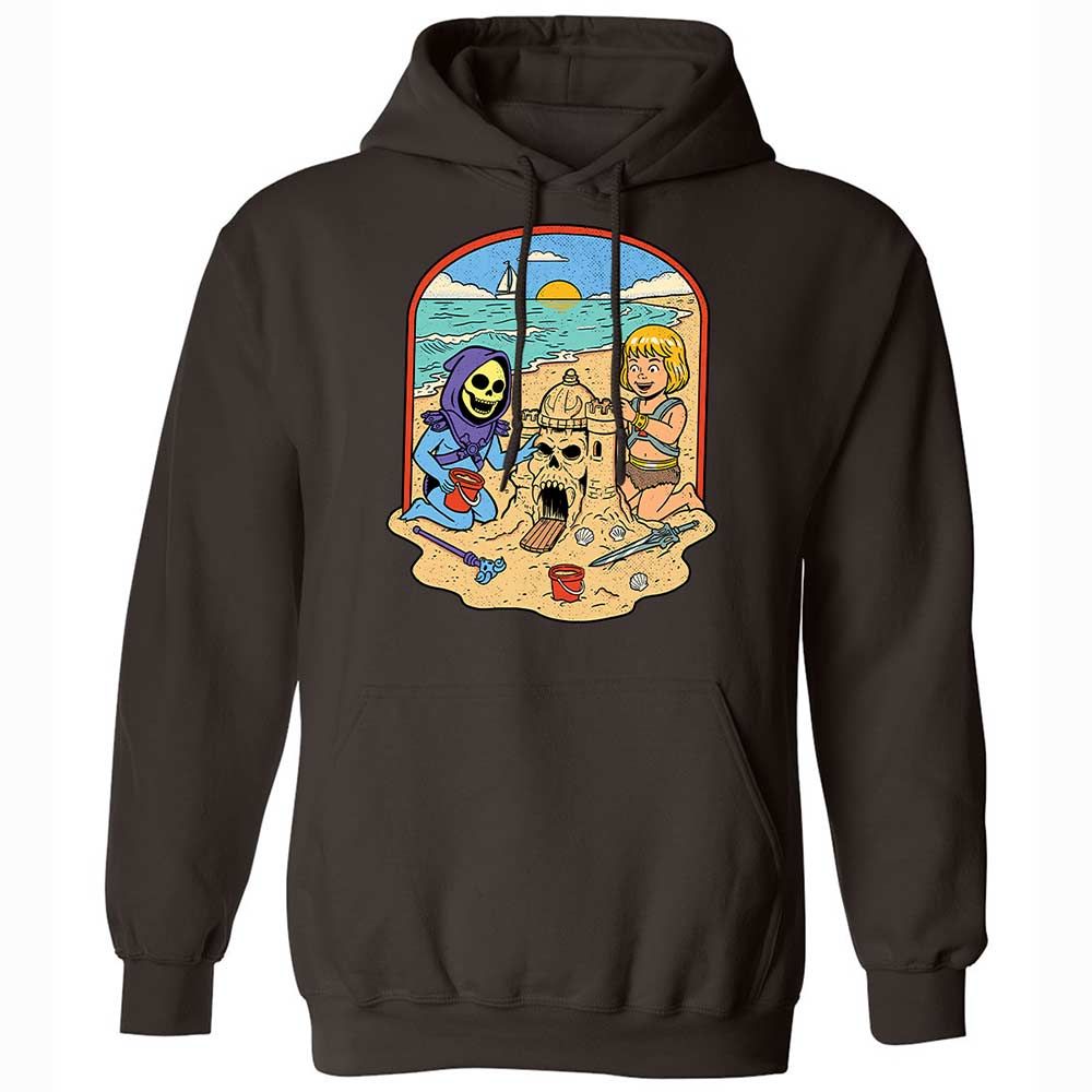 Classic Unisex Hoodie - C6LFYZ8D - Dark Chocolate - 6