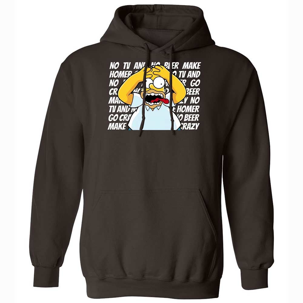 No TV and No Beer Make Homer Go Crazy - Dark Chocolate - 6