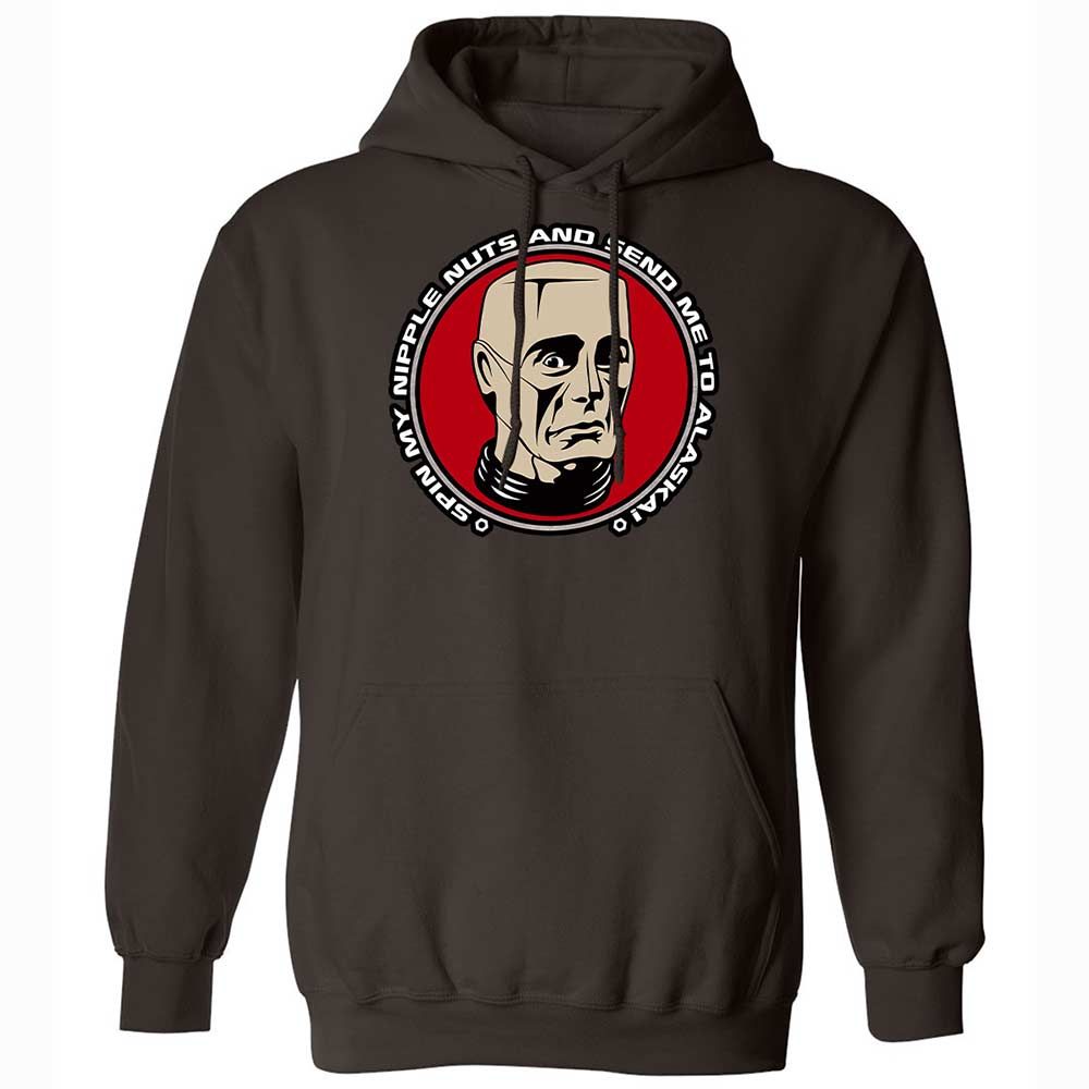 Classic Unisex Hoodie - 4681SSGY - Dark Chocolate - 6