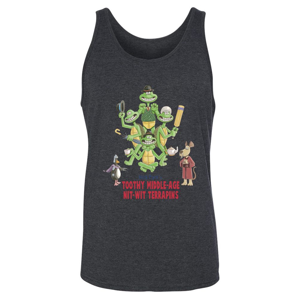 Unisex Jersey Tank - S3DZDW5Q - Dark Grey Heather - 6