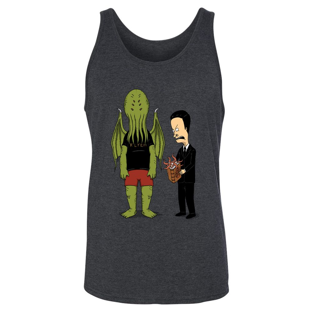 Unisex Jersey Tank - 3FTVM3Z5 - Dark Grey Heather - 6