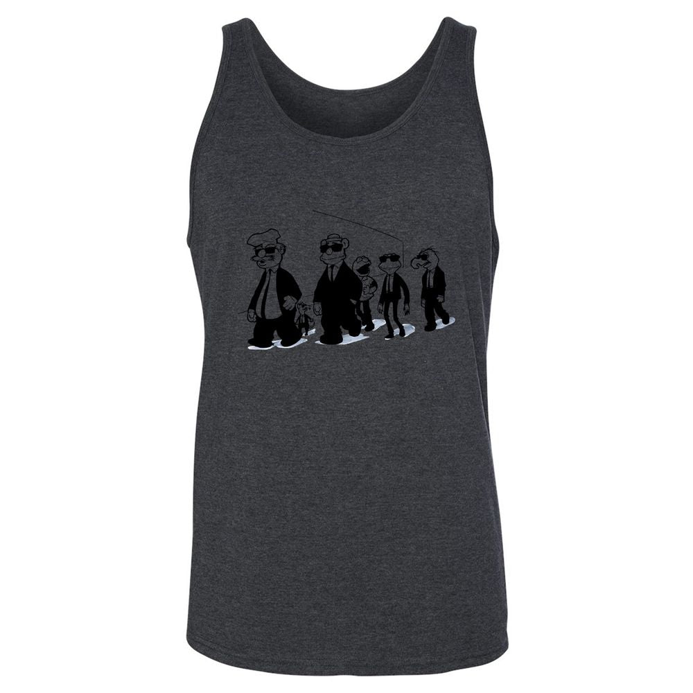 Unisex Jersey Tank - 6M2PRC28 - Dark Grey Heather - 6