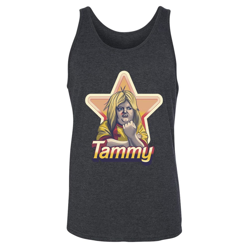 Unisex Jersey Tank - HNQBWWBZ - Dark Grey Heather - 6
