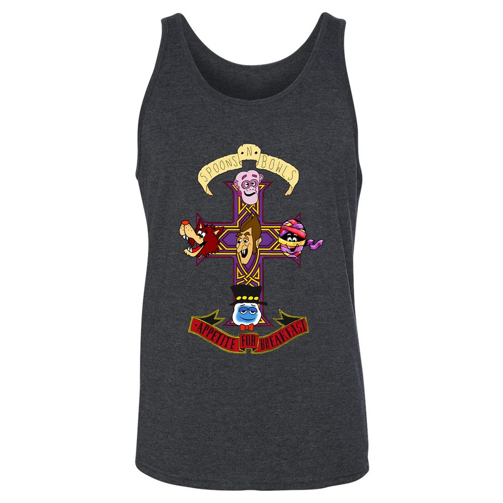 Unisex Jersey Tank - E4JGYBLL - Dark Grey Heather - 6