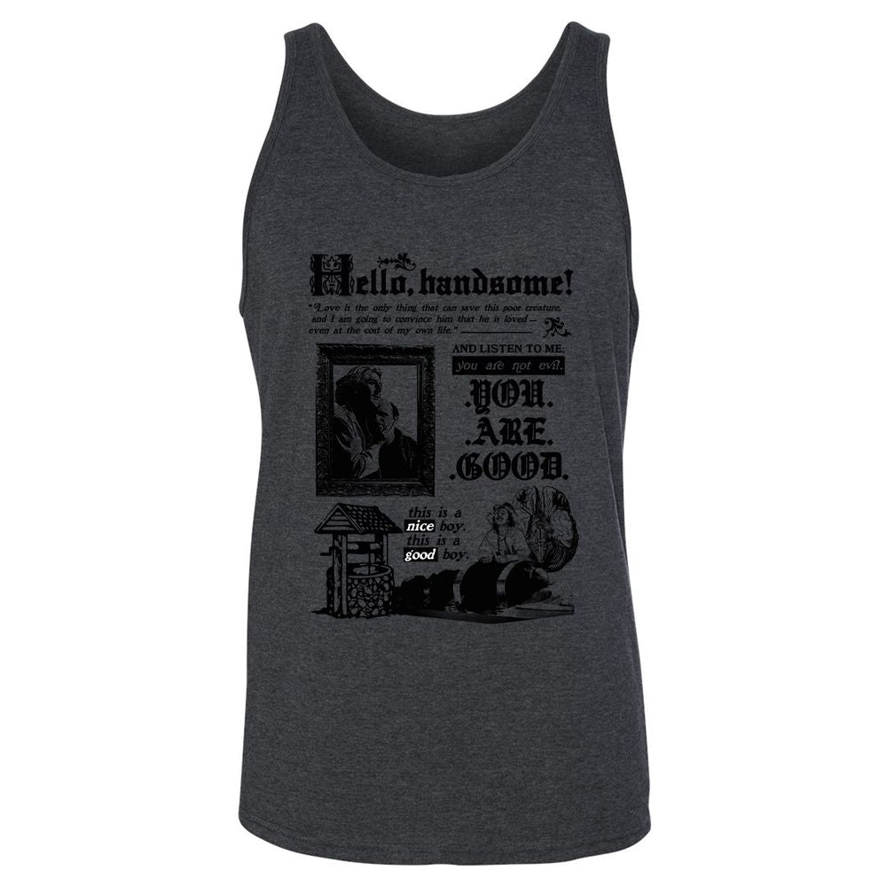 Unisex Jersey Tank - 5KKWDREH - Dark Grey Heather - 6