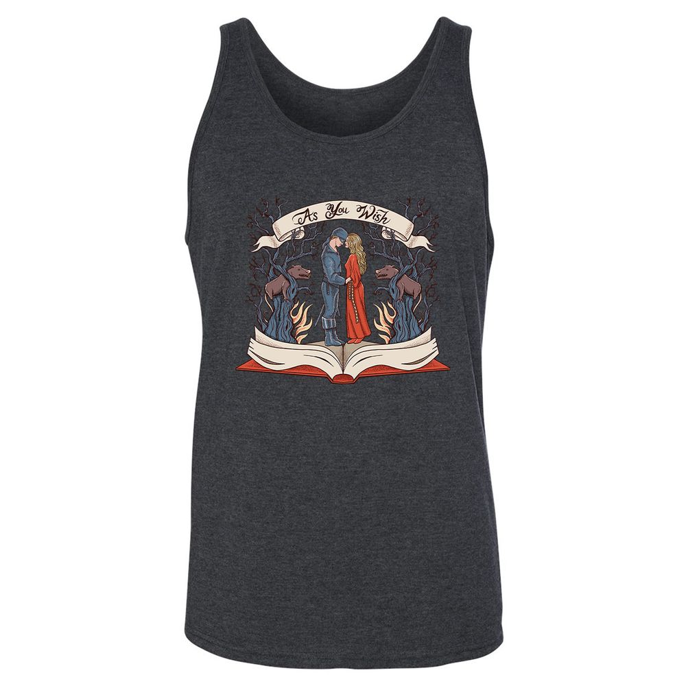 Unisex Jersey Tank - QZ82KQPW - Dark Grey Heather - 6