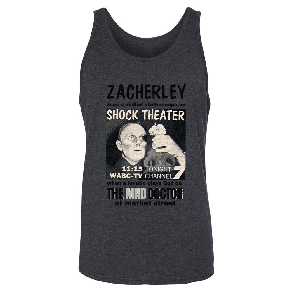 Unisex Jersey Tank - 45E8SV5W - Dark Grey Heather - 6